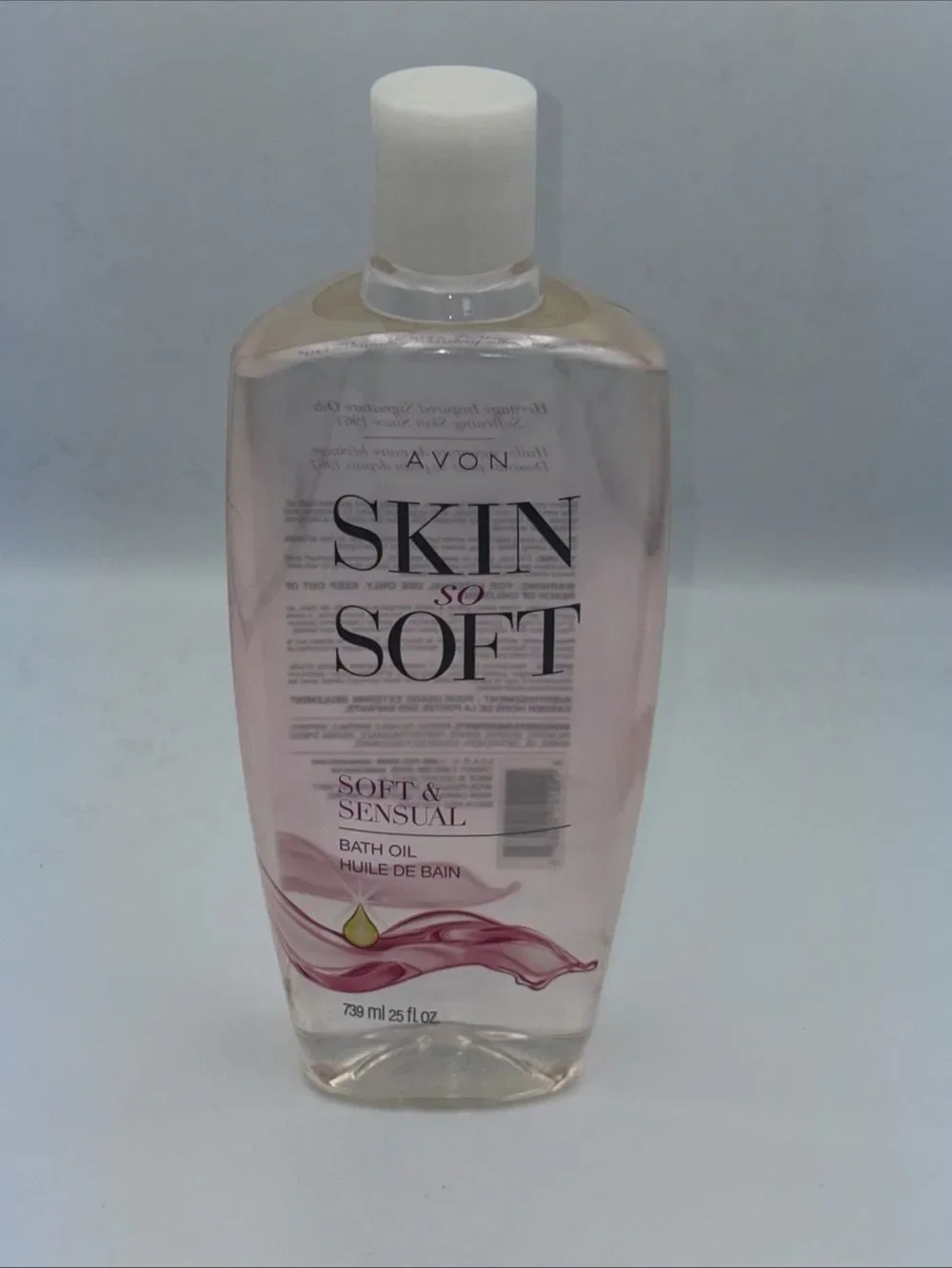 JUMBO 24OZ. Avon Skin So Soft SSS Soft & Sensual Bath Oil NEW SEALED BOTTLE